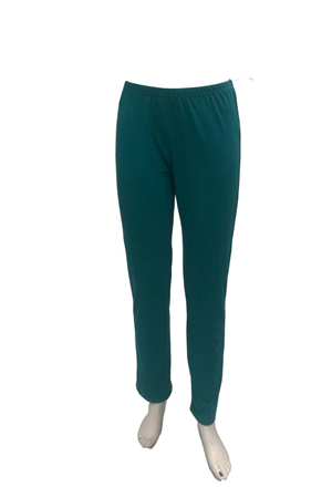 TEAL - Soft Knit Tapered Leg Pants